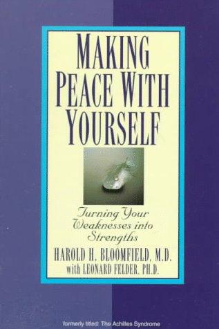 Cover for Making peace with yourself