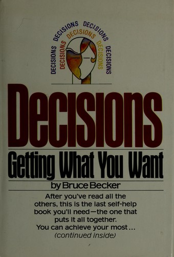 Cover for Decisions
