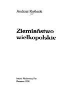 Cover for Ziemiaństwo wielkopolskie