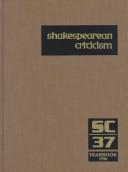 Cover for Shakespearean criticism