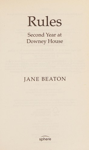Cover for Rules