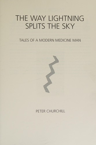 Cover for The Way Lightning Splits the Sky