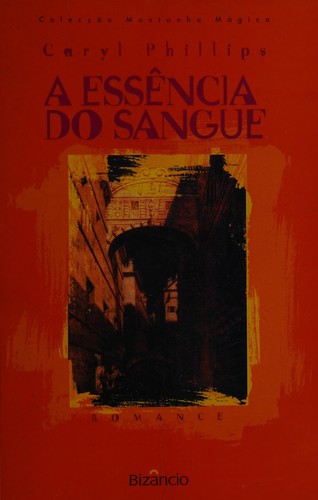 Cover for A essência do sangue