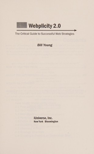 Cover for Webplicity 2 0