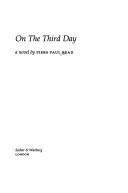 Cover for On the third day