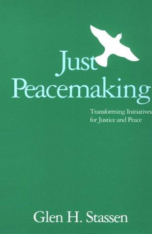 Cover for Just peacemaking