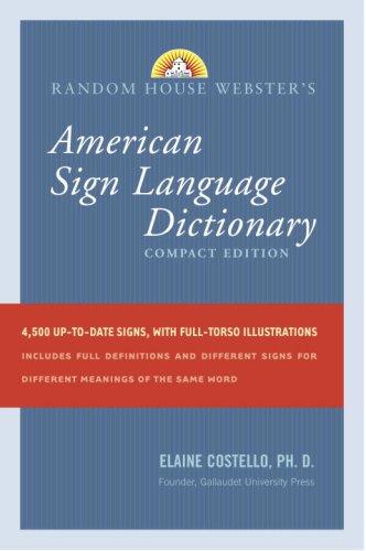 Cover for Random House Webster's Compact American Sign Language Dictionary