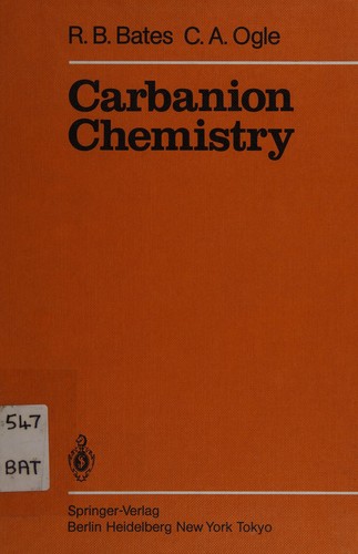 Cover for Carbanion Chemistry