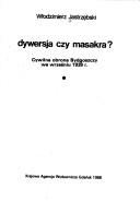 Cover for Dywersja czy masakra?