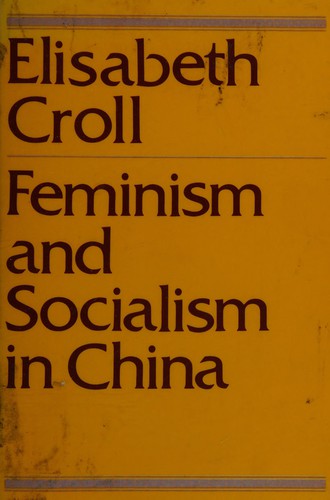 Cover for Feminism and socialism in China