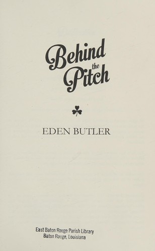 Cover for Behind the Pitch (Seeking Serenity)