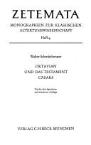 Cover for Oktavian und das Testament Cäsars