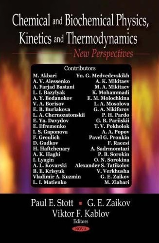 Cover for Chemical and biochemical physics, kinetics and thermodynamics