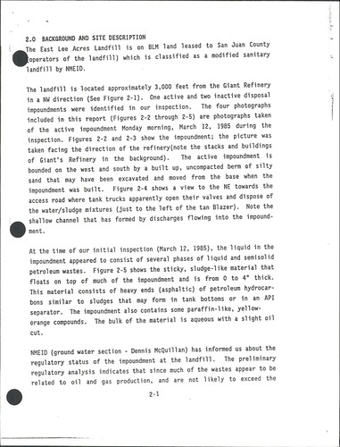 Cover for Concerns and request for further data acquisition