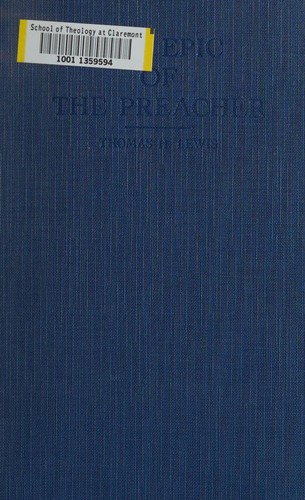 Cover for The epic of the preacher