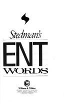 Cover for Stedman's ENT words.