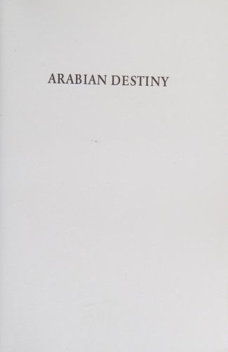 Cover for Arabian destiny