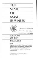Cover for State of Small Business