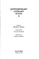Cover for Contemporary literary scene, II