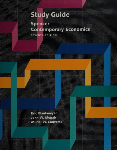 Cover for Study Guide T/A Cont. Eco 7/E