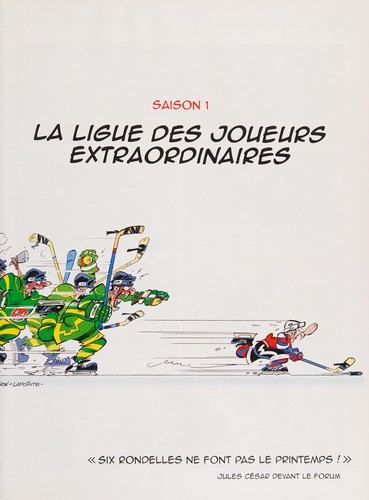 Cover for La Ligue des Joueurs Extraordinaires V 01 les Canayens Monroyal