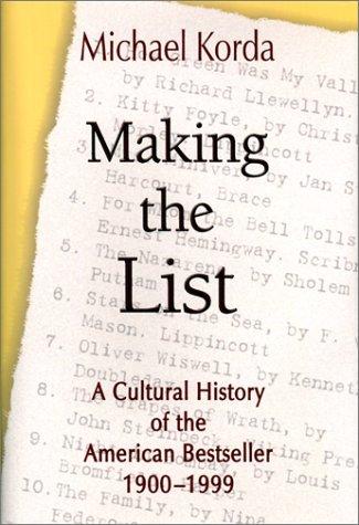 Cover for Making the list