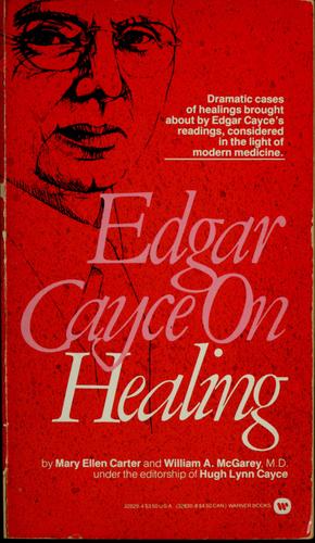 Cover for Edgar Cayce on healing