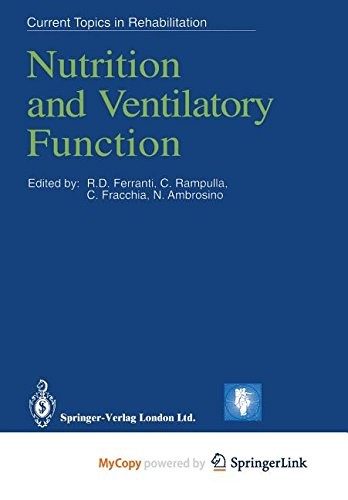 Cover for Nutrition and Ventilatory Function