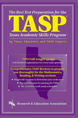 Cover for The Best test preparation for the TASP, Texas Academic Skills Program