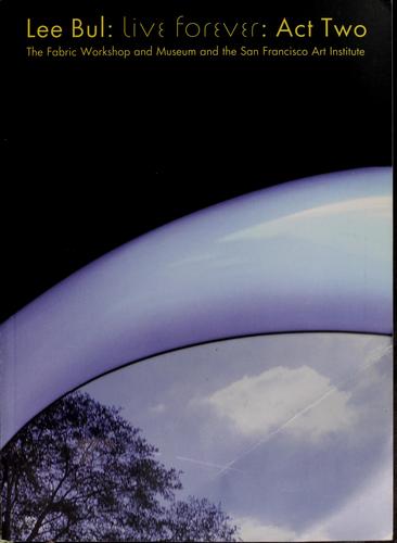 Cover for Lee Bul