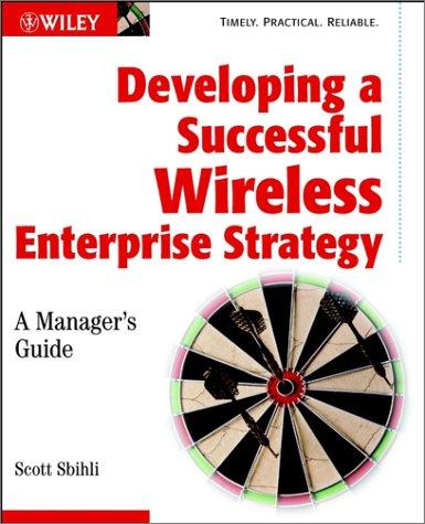 Cover for Developing a Successful Wireless Enterprise Strategy