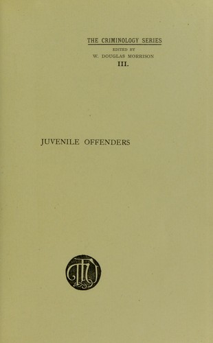 Cover for Juvenile offenders