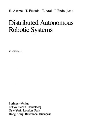 Cover for Distributed Autonomous Robotic Systems