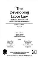 Cover for The Developing labor law