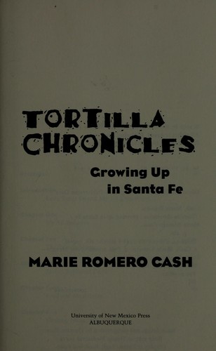 Cover for Tortilla chronicles