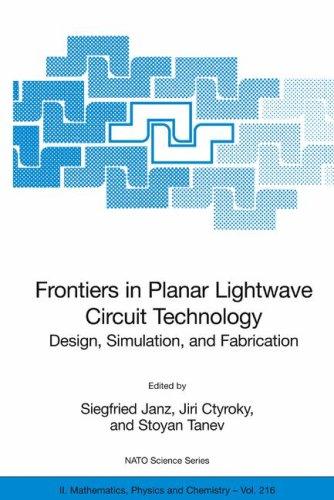 Cover for Frontiers in Planar Lightwave Circuit Technology: Design, Simulation, and Fabrication (NATO Science Series II: Mathematics, Physics and Chemistry)