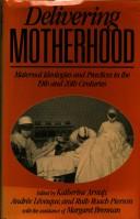 Cover for Delivering motherhood