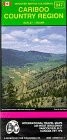 Cover for Discover British Columbia's Cariboo country region, scale 1:250,000