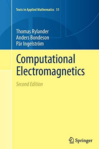 Cover for Computational Electromagnetics