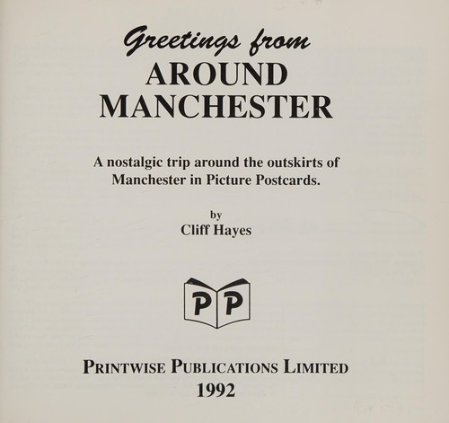 Cover for Greetings from around Manchester