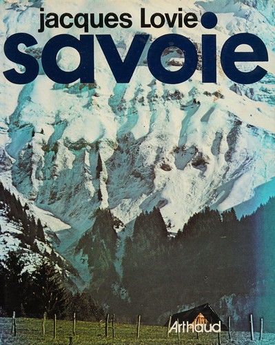 Cover for Savoie.