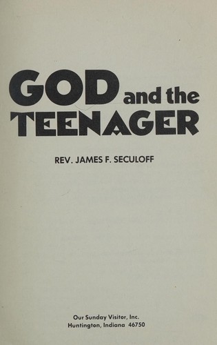 Cover for God and the teenager