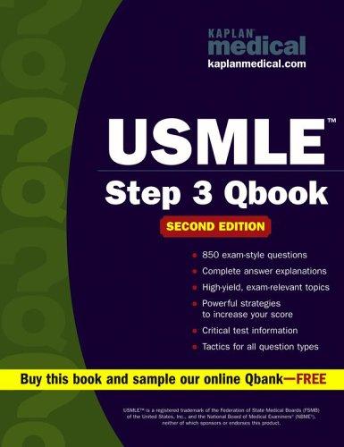 Cover for USMLE Step 3 Qbook Second Edition