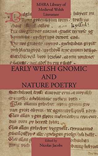 Cover for Early Welsh gnomic and nature poetry