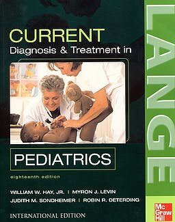 Cover for Current Diagnosis and Treatment in Pediatrics