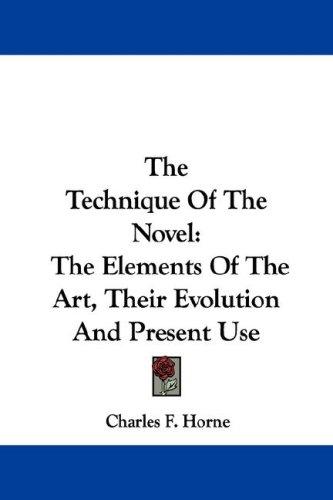 Cover for The Technique Of The Novel