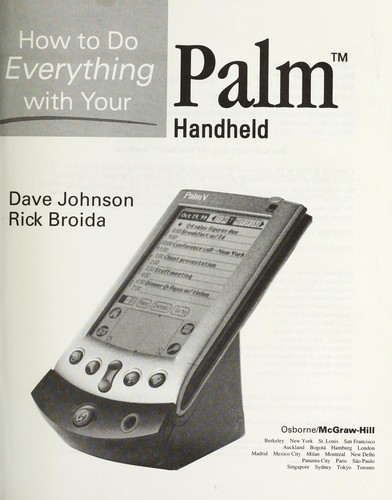 Cover for How to do everything with your palm handheld