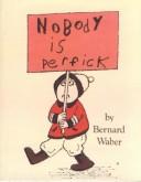 Cover for Nobody Is Perfick