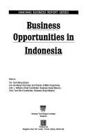 Cover for Business opportunities in Indonesia