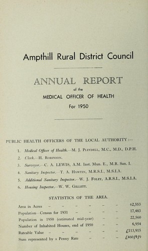 Cover for [Report 1950]
